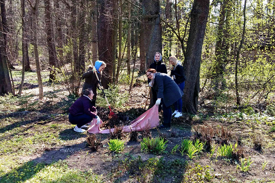 Субботник МГУ Кулешова