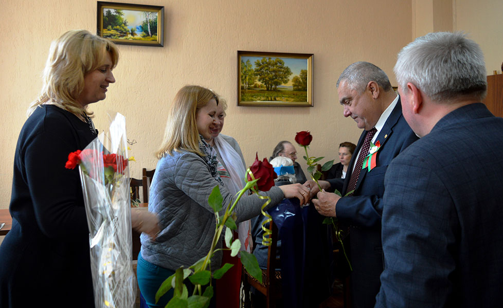 Чествование ветеранов МГУ Кулешова