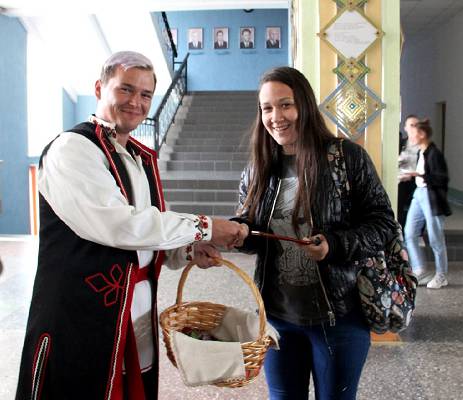 Дзень беларускага пісьменства адзначылі на факультэце замежных моў