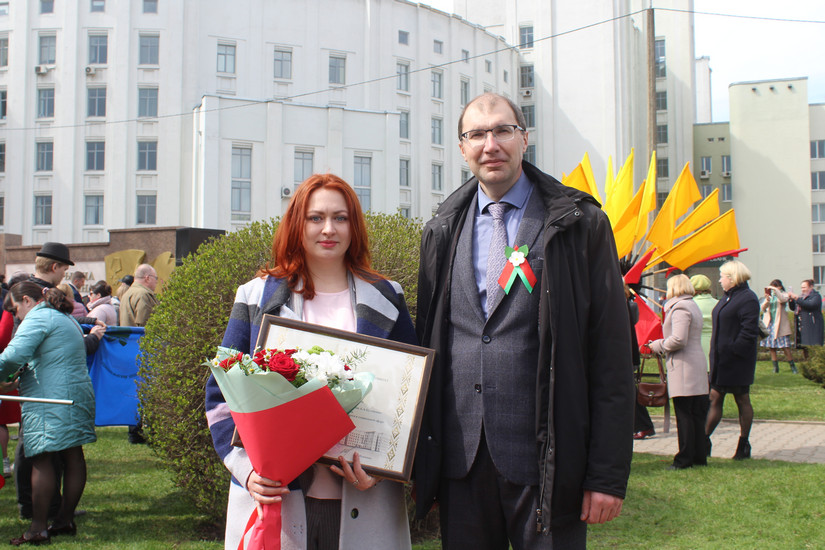 Первомайское чествование_МГУ_Кулешова