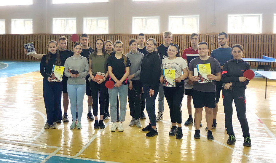 Соревнования по настольному теннису_МГУ_Кулешова
