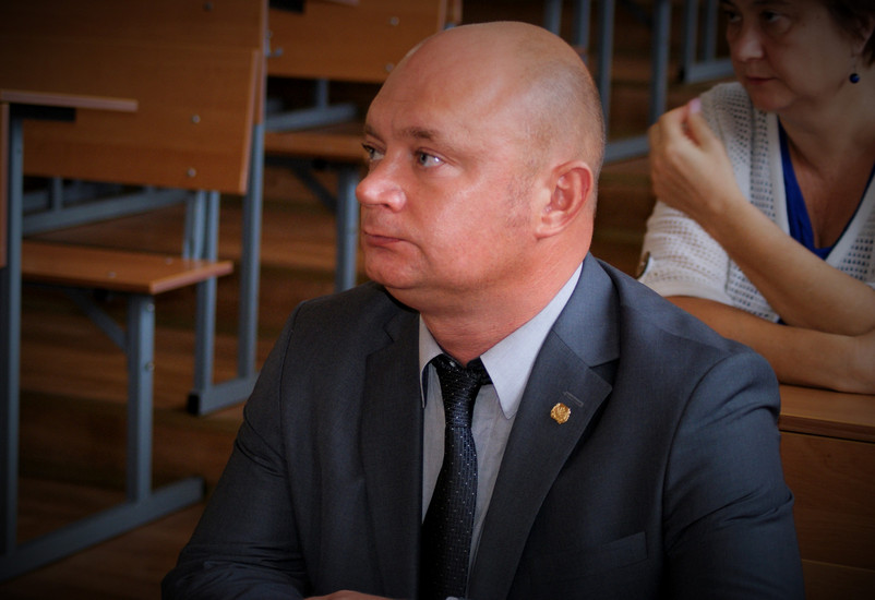 Ректор университета встретился с коллективом факультета экономики и права_МГУ_Кулешова