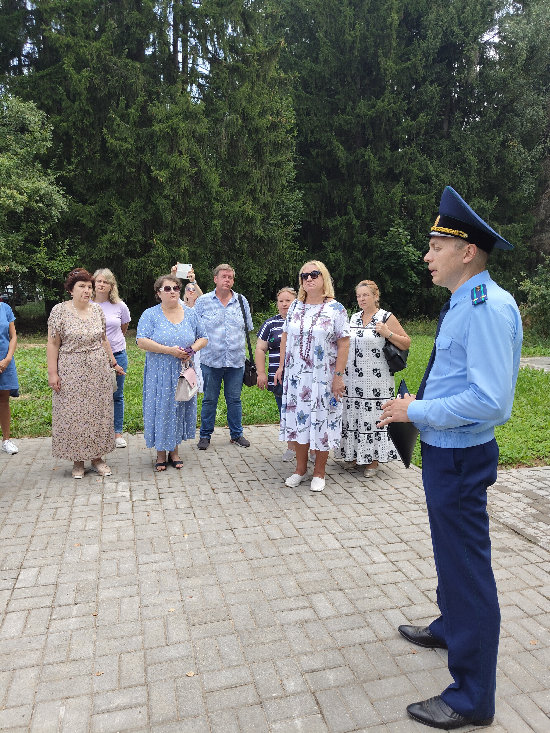 Посещение места раскопок_МГУ_Кулешова