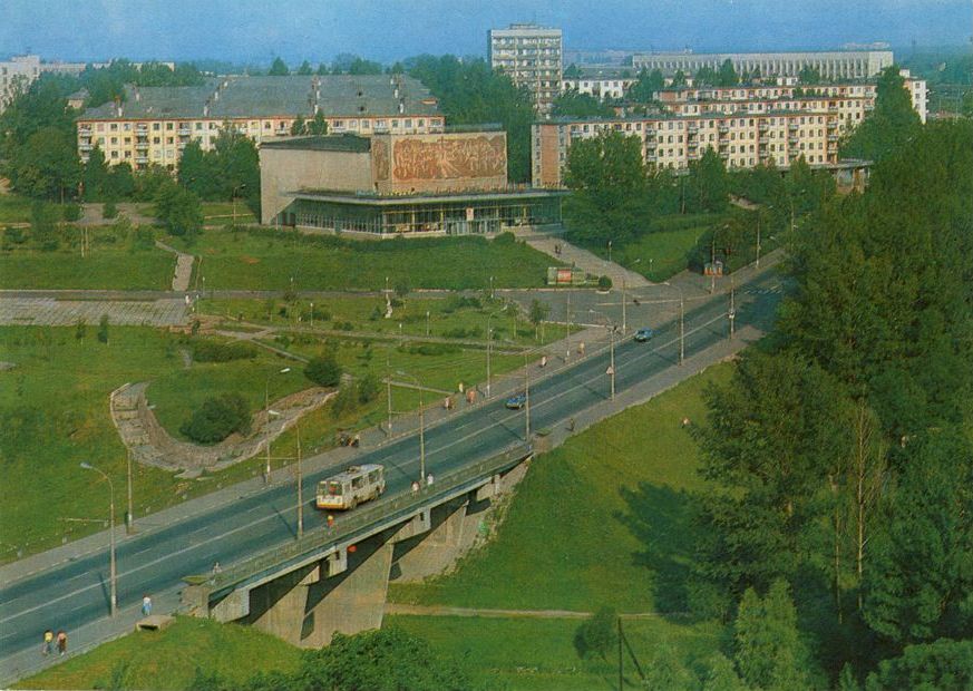 Праспект Міру. 1980-я гг.